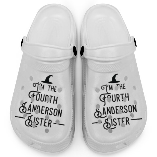 I'm the fourth Sanderson sister funny Halloween Clogs
