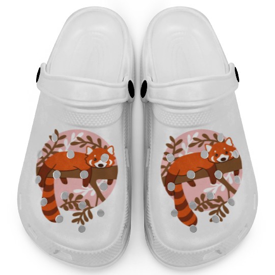 Red Panda Clogs