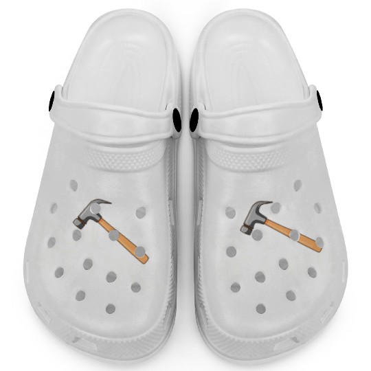Funny Carpenter Handyman Hardware Store Clogs