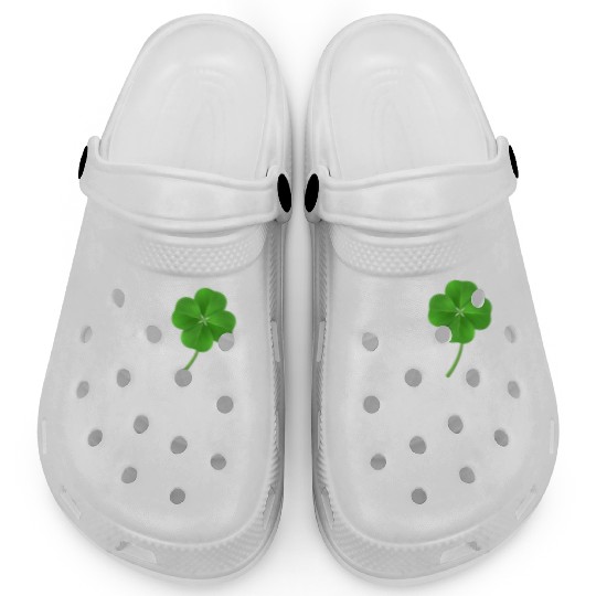 Shiny Saint Patrick s Day Shamrock Rhinestone Clogs