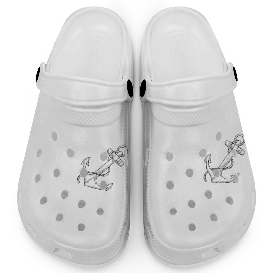 Captain Papa Funny Pontoon Boat Lover Dad Clogs