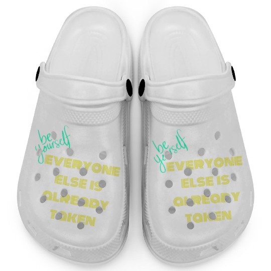 Unique Identity Clogs - Be Yourself