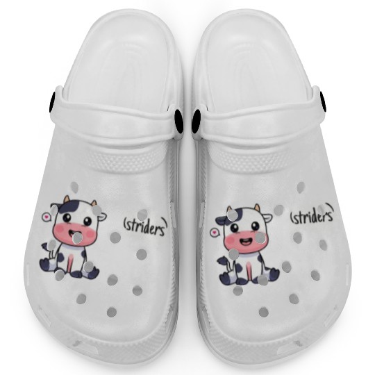 Cross Country Run Clogs, XC Running Love Cow Say