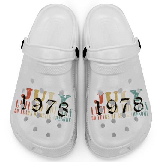 July 1978 Anniversary July 1978 July Clogs