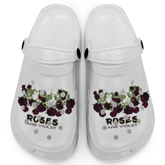 Roses are violet! Clogs