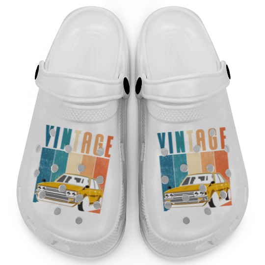 Classic Car Classic Old School Classic Clogs
