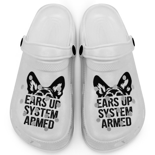 Ears Up System Armed - German Shepherd Clogs