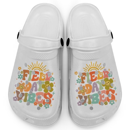 Field Day Vibes Summer Teacher Last Day Of School Clogs