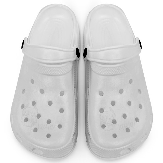 Crazy Pitbull Mom I Love My Pitbull Clogs