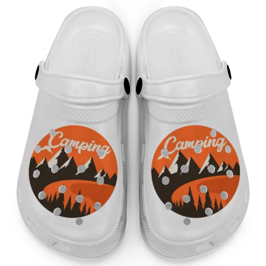 Happy Camper Camping Clogs