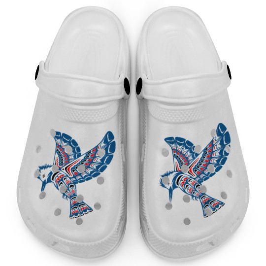 Native American Style Kingfisher Pacific Northwest Clogs