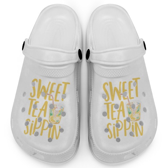 Sweet Tea Sippin Iced Tea Drink Ice Tea Clogs