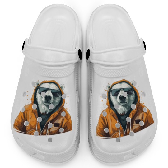 Street Style Polar Bear | Polar Bear Lovers Clogs