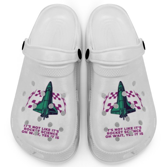 Cool Aerospace Engineer Rocket Scientist Space Clogs
