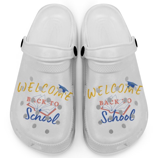 welcome back to school Clogs