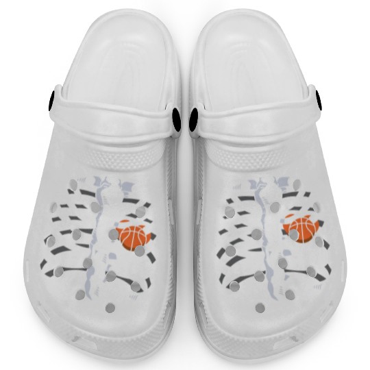 Basketball Halloween Trick Or Treat Spooky Baller Clogs