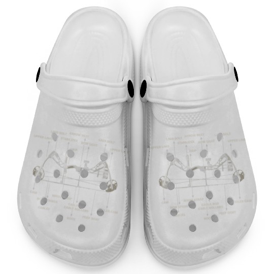 Outdoor Hunting Arch Anatomy Bow Arrow Target Clogs