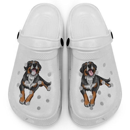 Cute Bernese Mountain Dog Clogs