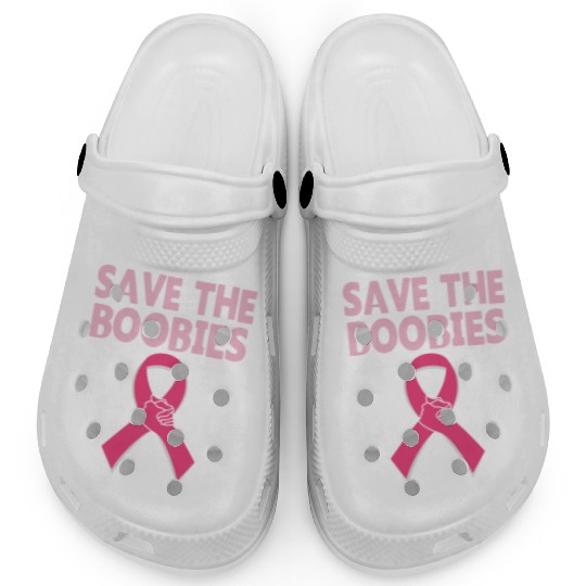 Save The Boobies Clogs