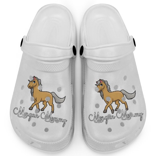 Horse Lover Morgan Mommy Clogs