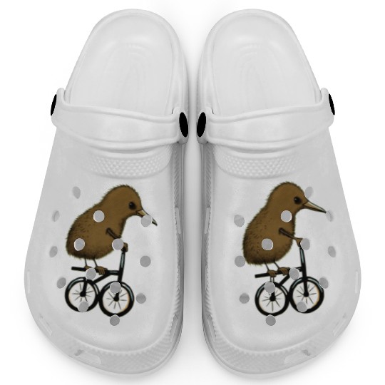 Kiwi Bird On Cycle Clogs
