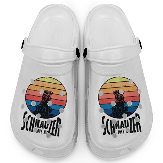 Schnauzer Love Clogs