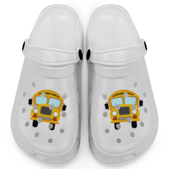School Bus Driver Quote For A Yellow Vehicle Lover Clogs