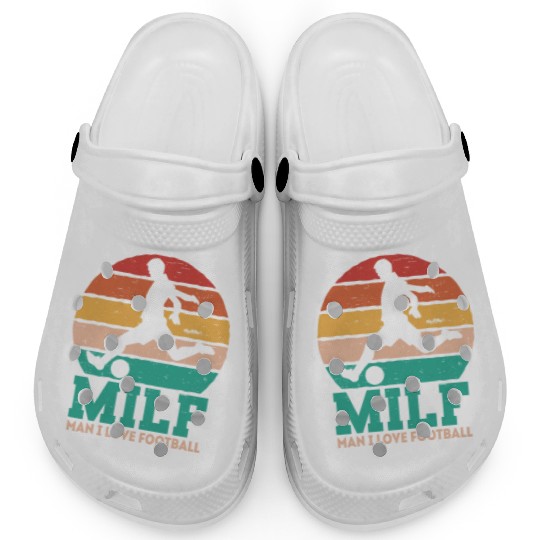 MILF Man i love Football / Soccer Clogs