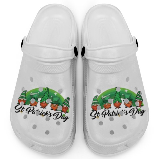 Saint Patrick s Day Horseshoe Clover Shamrock Clogs