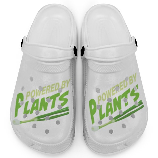 Powered By Plants Vegan Vegetarian Plant Based Clogs