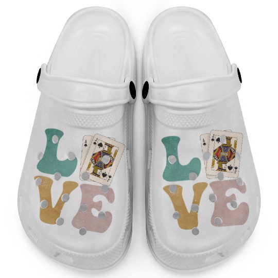 Blackjack Gambling Cards Clogs