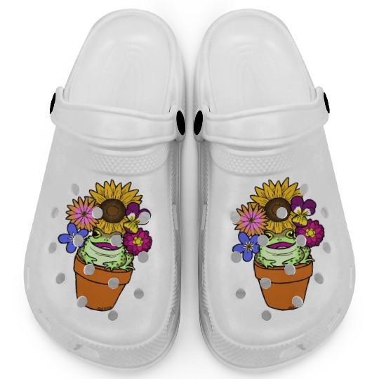 Flower Pot Toad Clogs