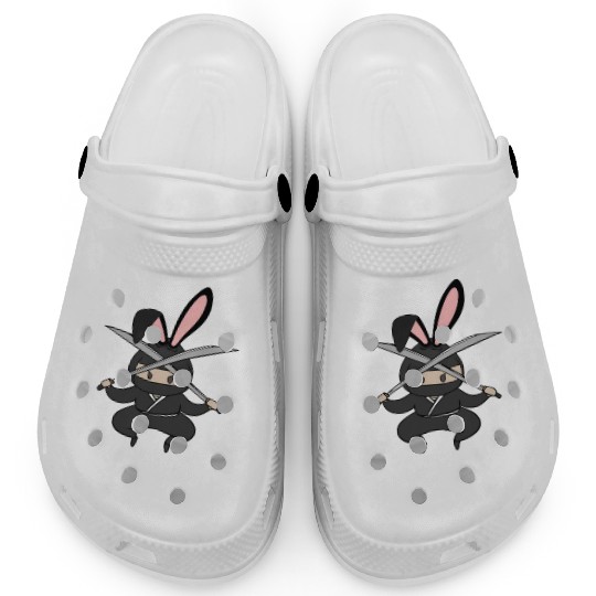 Easter Bunny Ninja Eggs Hunting Kung-Fu Rabbit Egg Clogs