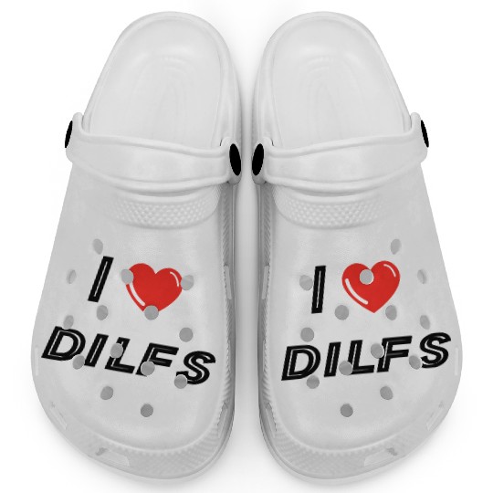 I Love Dilfs Clogs