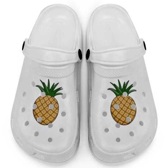 Pineapple The Sweet Side Of Life Clogs