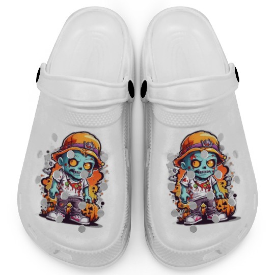 Zombie Frights Halloween and zombies Clogs