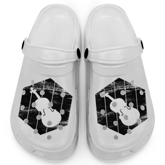 Violin Drawing Clogs