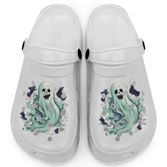Eerie Halloween Ghoul, Spooky Season Delight 13 Clogs