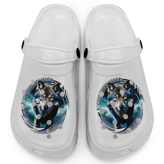 The Midnight Wolf Clogs
