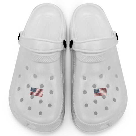 Washington Dc American Flag Sports Clogs