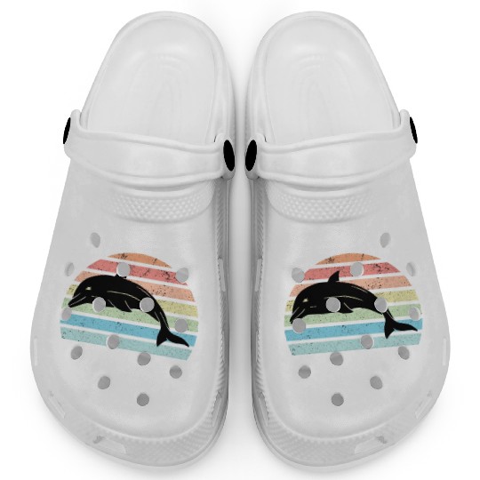 Save The Ocean Dolphin Clogs