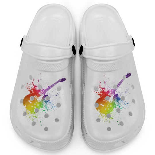 Guitar Music Instrument - Musician Clogs