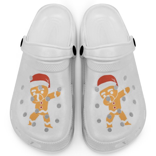 Dabbing Gingerbread Performer Gift Clogs
