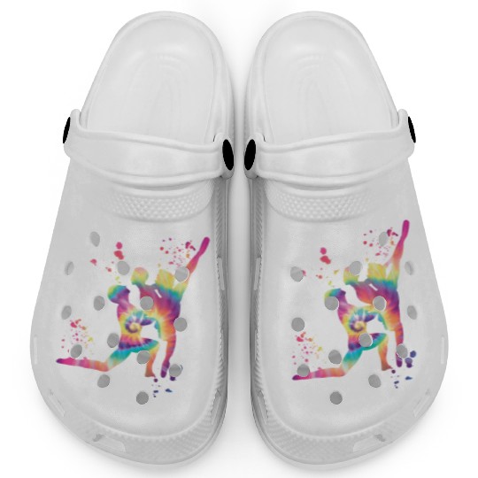 Ballet Dance Couple Woman Ballerina Clogs