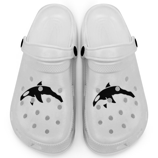 Orcanize Funny Team Orca Killer Whale Lover Gift Clogs