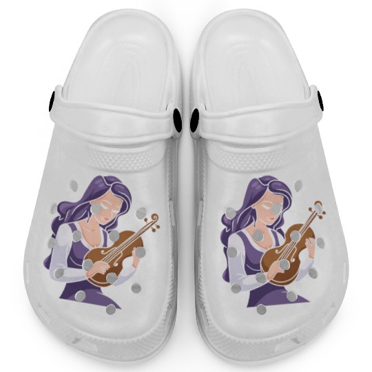 Violin Violinist Clogs