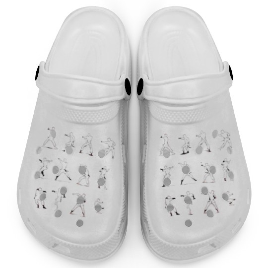 Karate Poses Taekwondo Judo Fighter Martial Arts Clogs