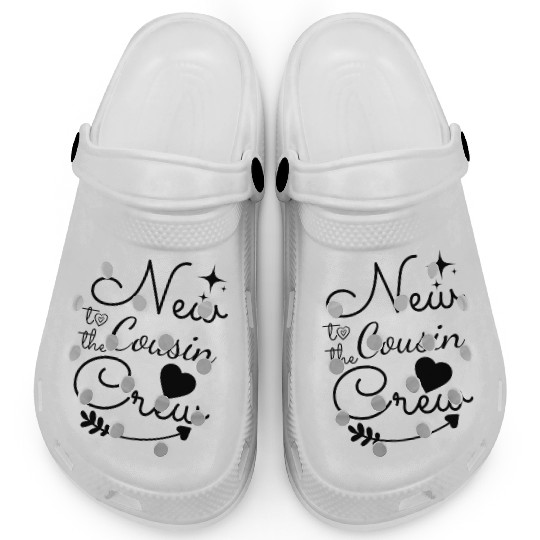 New To The Cousin Crew Cute & Cool Clogs