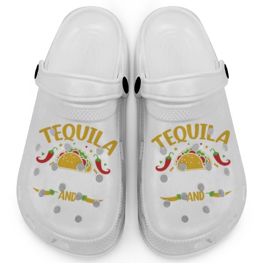 tequila tacos and best friends Clogs