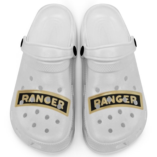 us army ranger tab enameled Clogs